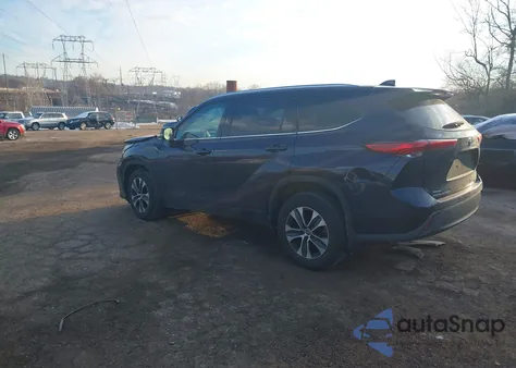 2021 Toyota Highlander Xle from USA, damaged, VIN 5TDGZRBH2MS076771